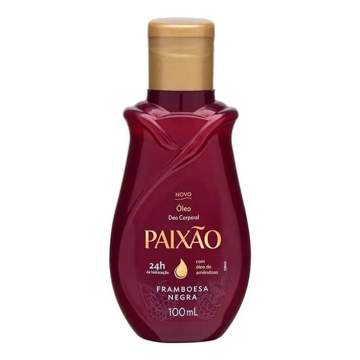 Óleo Corporal Paixão Framboesa Negra 100ml
