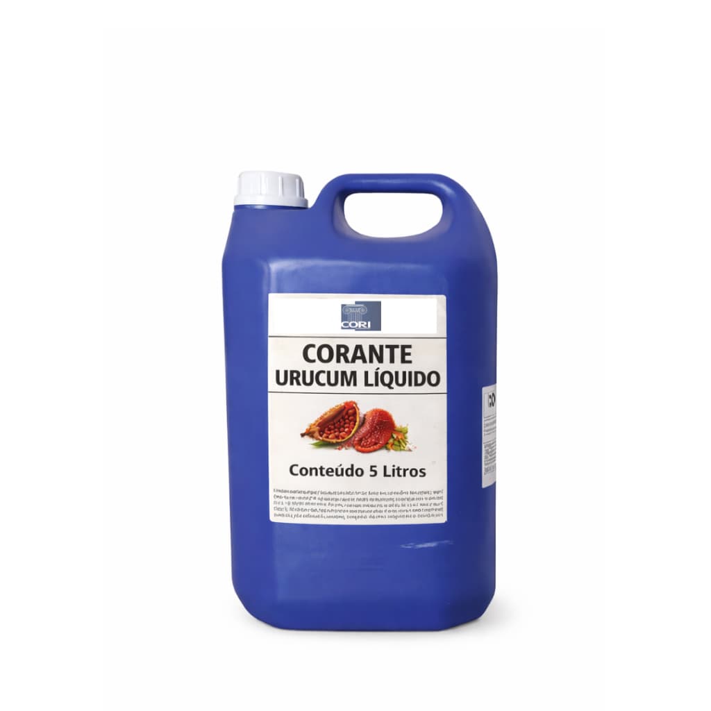 Corante Urucum Líquido 5L Alimentício Para Carnes Frango Linguiça Açougue