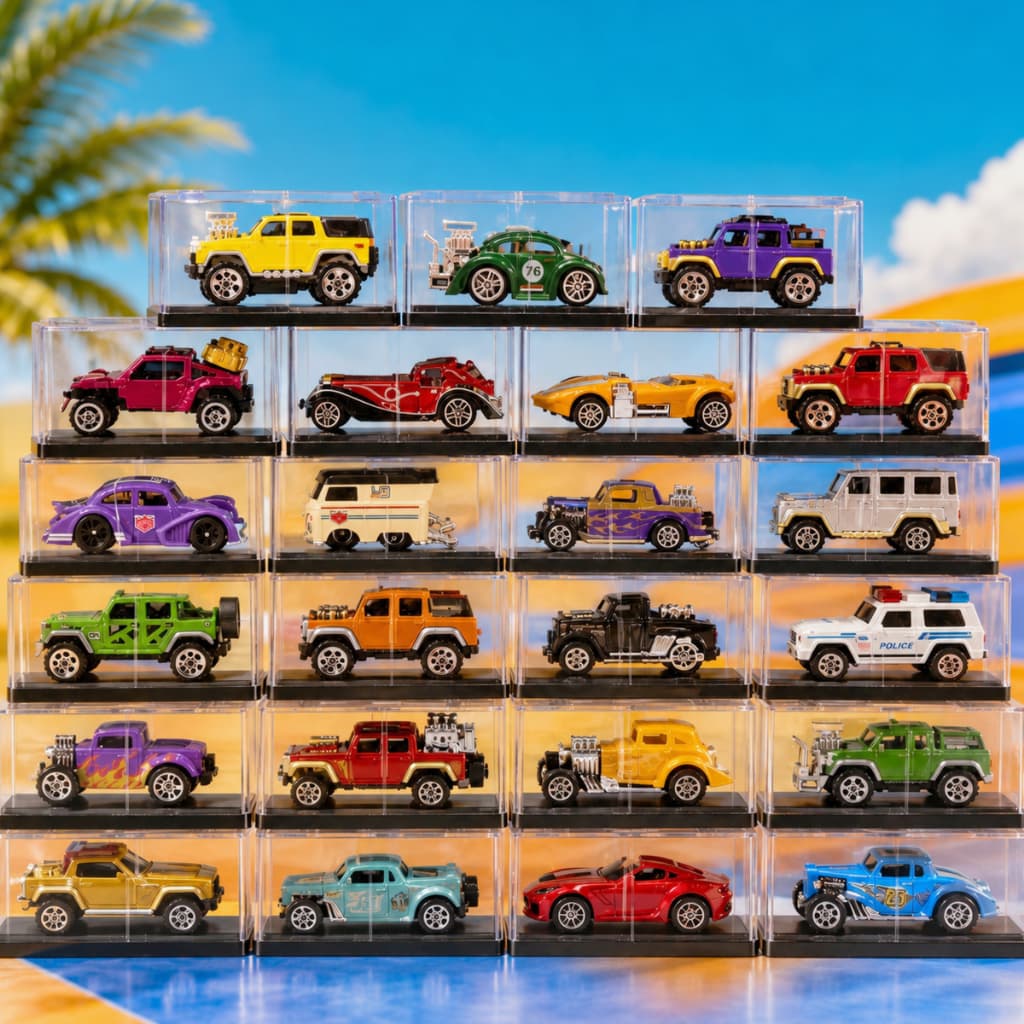 Carro de Ferro Fricção Brinquedo Infantil Mini Carro Metal Colecionável Presente Modelos Sortidos
