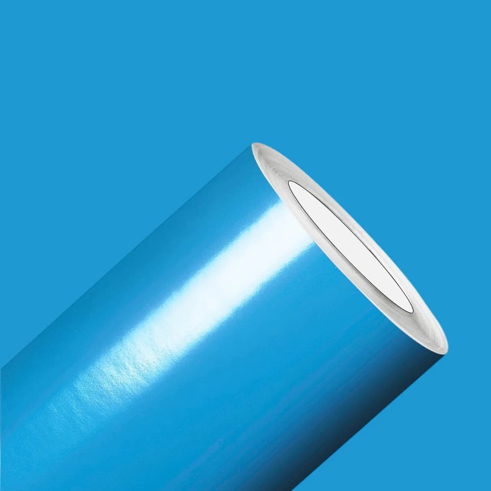 Vinil Adesivo Tons de Azul A Prova D'água Para Envelopamento de Geladeira Móveis
