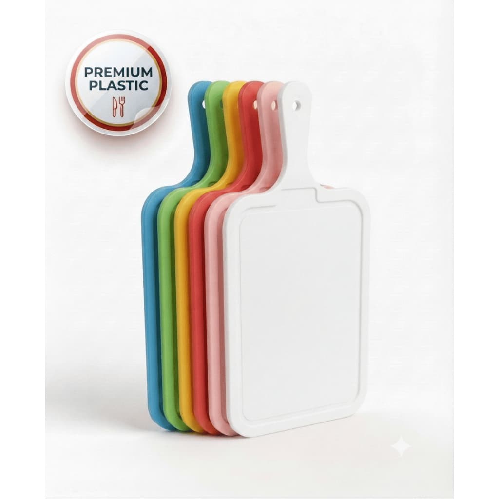 Tábua de Corte Pequena em Polipropileno | Para Carnes, Legumes, Frutas e Alimentos | 31 x 18 cm