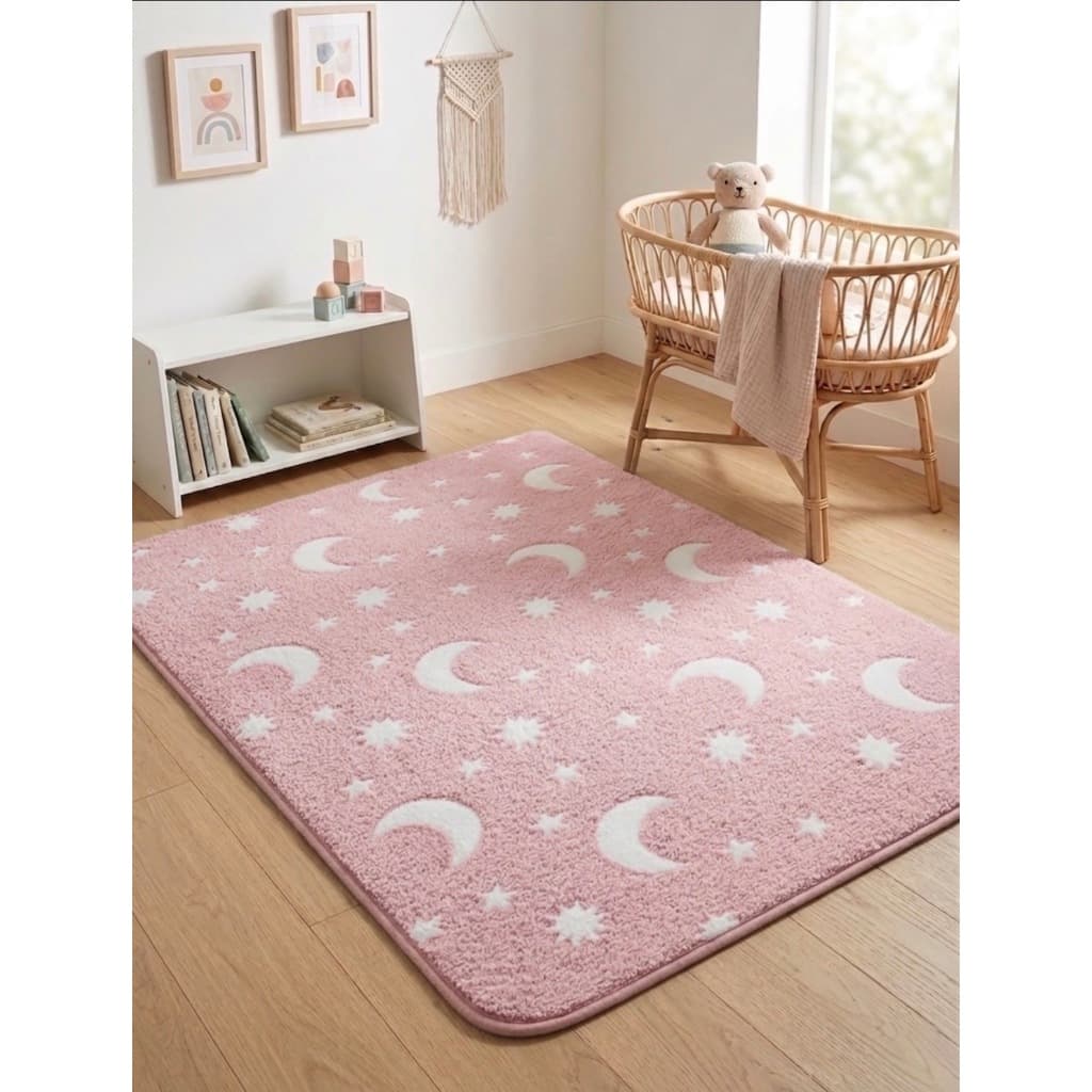Tapete para Quarto Infantil 1.40x1.00 Brilha no Escuro Promoção