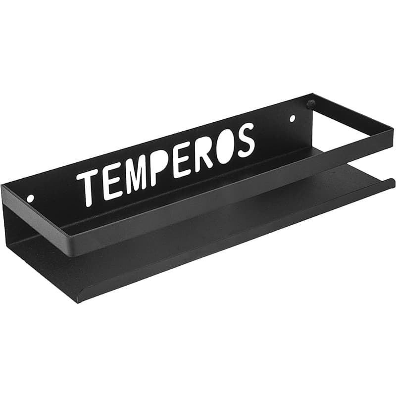 Porta Tempero Prateleira Cozinha Suspenso