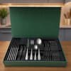 Faqueiro Inox 24 Peças  Talheres Aço Inoxidável Completo Para 6 Pessoas Cozinha Moderna