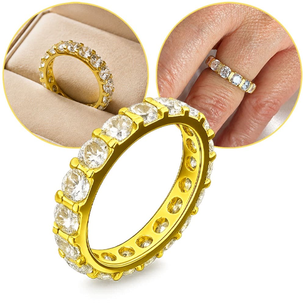 Anel Virginia Aparador Moeda Antiga Original Cravado De Zirconias Feminino