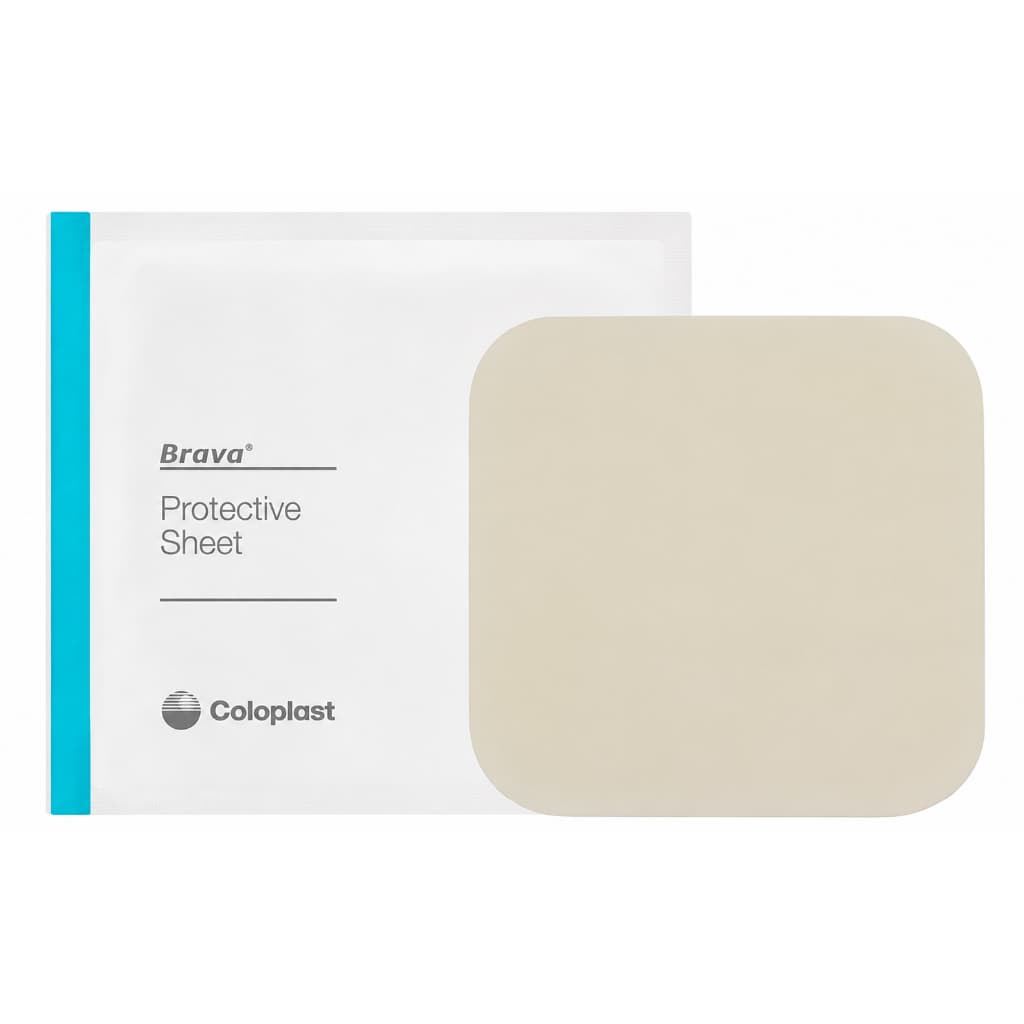 Placa Protetora Coloplast Brava 15x15cm Absorve Umidade