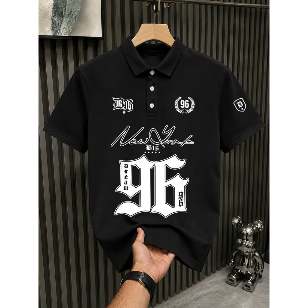 Camisa Polo Los Angeles Lançamento 96 bb 016 Blusa Camiseta Malha Piquet