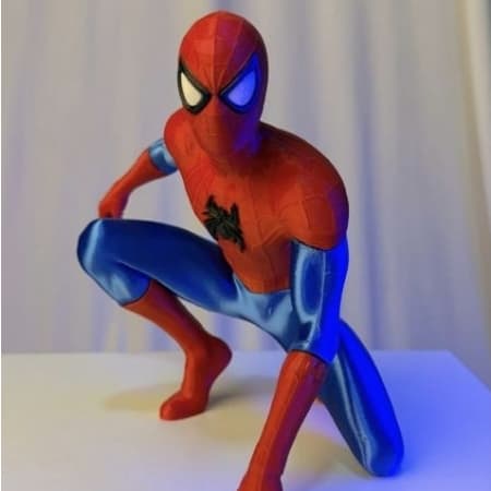 Boneco Homem Aranha Action Figure Spider Man Marvel 20cm Impressão 3D Colecionável