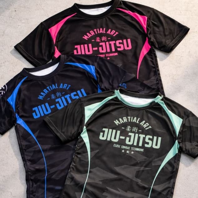 Camiseta Jiu Jitsu Dry Fit Masculina Feminina Infantil Baby Look Academia Treino Estampada bjj