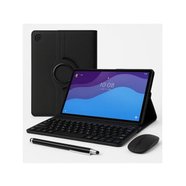 Capa Com Teclado+ Mouse +caneta P Tablet Samsung S10 Lite