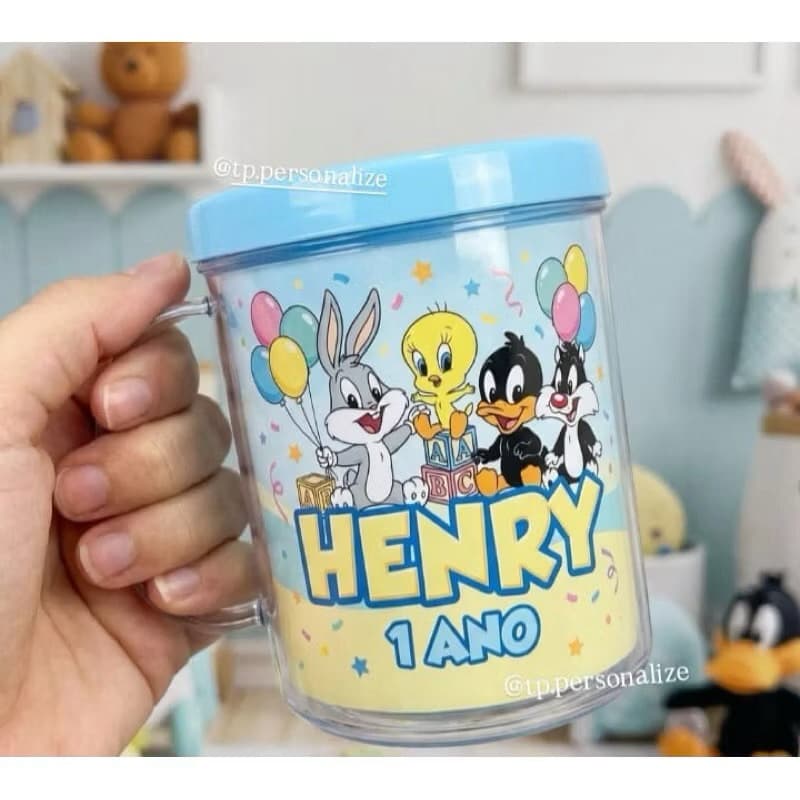 Kit Caneca Foto Personalizadas  20 unid - Lembrancinha Aniversário - Qualquer tema
