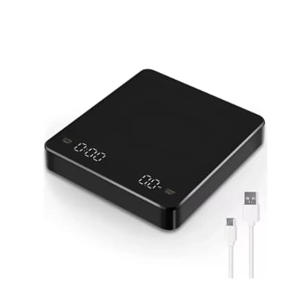 Balança Digital Barista Café Cronometro Bateria Usb 3kg/0.1g