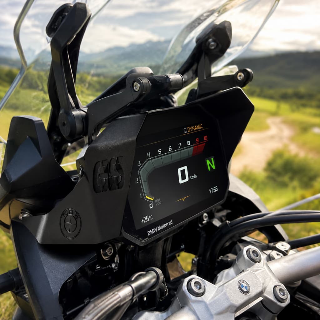 Protetor Solar Para Sol Painel TFT BMW R1250 GS R1200 GS F850 GS F750 GS Viseira Quebra Sol