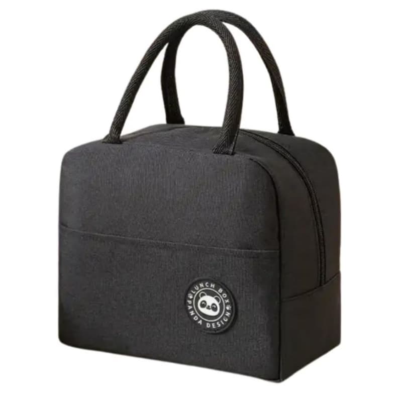 Bolsa Sacola Térmica Lancheira Marmita Academia Trabalho (Bolsa Cinza)