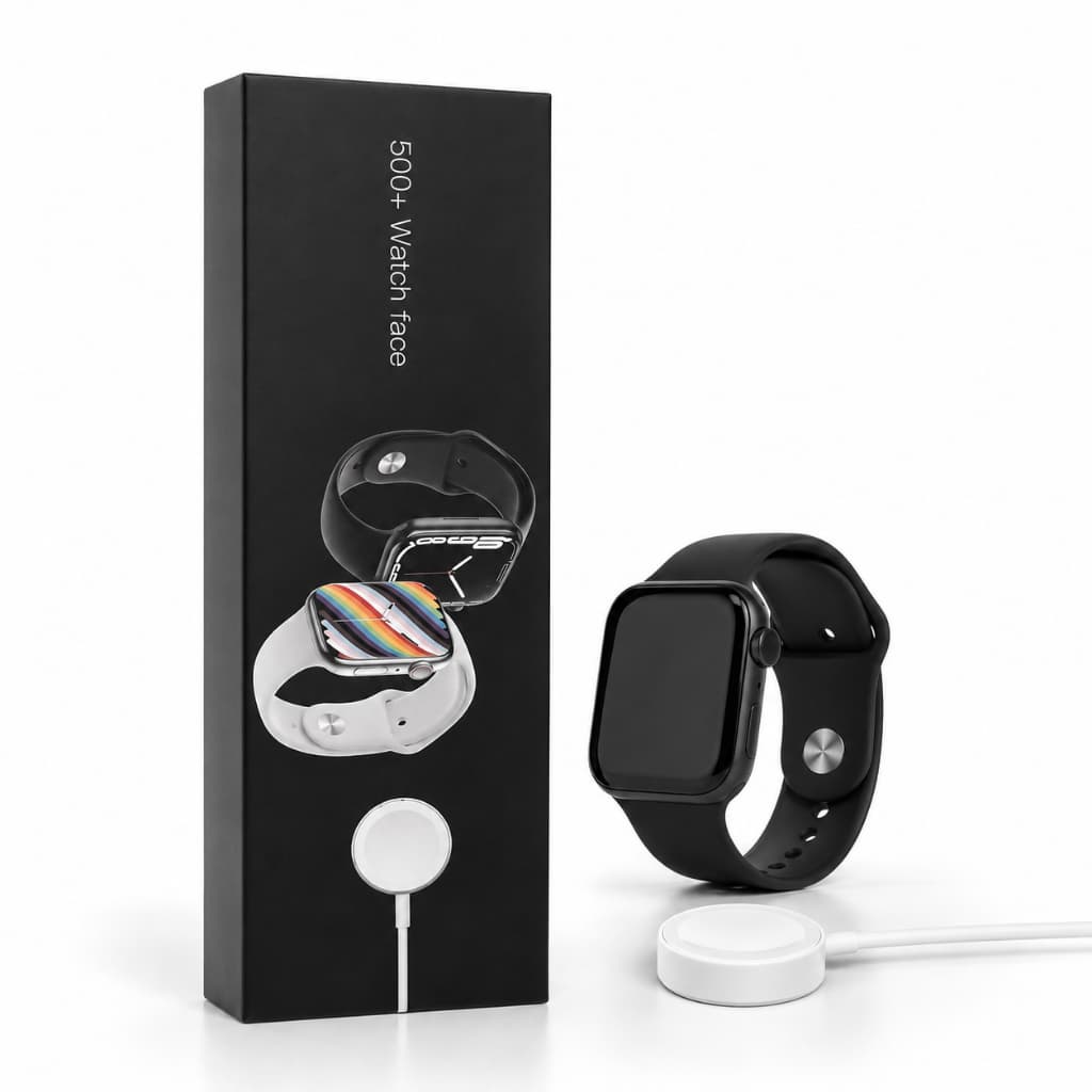 500+ Watch Faces Bluetooth Tela Grande Relógio Inteligente Esportivo