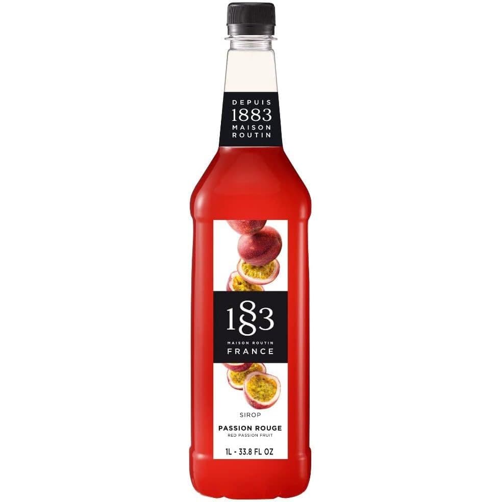 Xarope Importado Essência Maracujá Vermelho 1883 1L