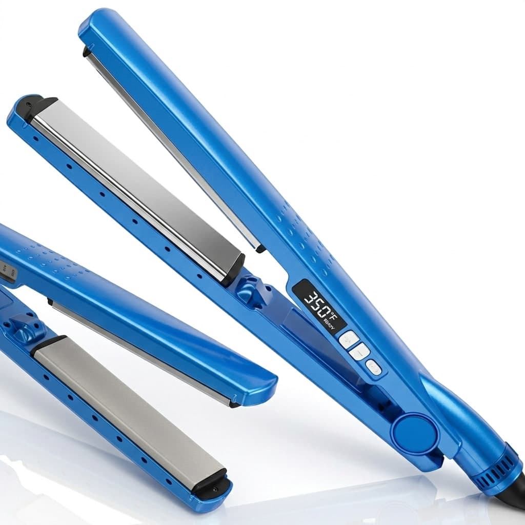 Prancha Alisadora Titanium 320g Placas de Titanio Dimensões 8x4x32cm