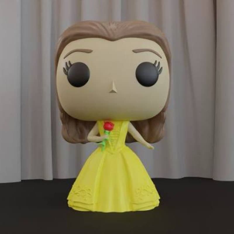 Boneco colecionavel BELA BELLA A BELA E A FERA BEAUTY AND THE BEAST Figura Decorativa Action Figure Impressao 3d