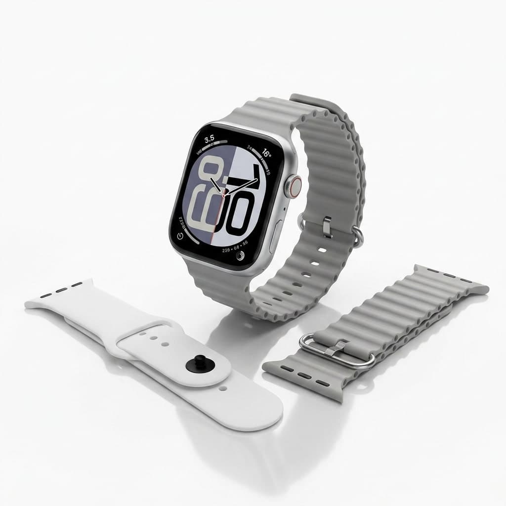 Smartwatch Unity Série X Pro Tela AMOLED Touch Compatível Android iOS Monitoramento de Saúde e