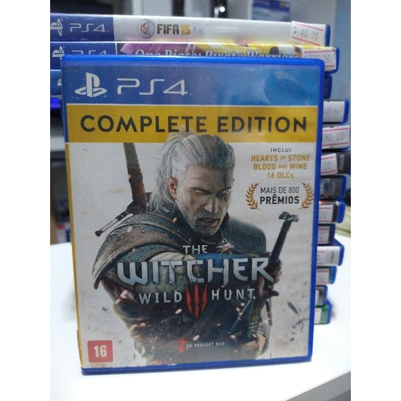 The Witcher PS4 Mídia Física Original
