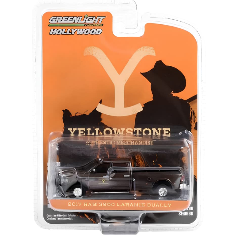 Greenlight Hollywood Series 2017 Ram 3500 Laramie Dually - Yellowstone - Miniatura 1/64