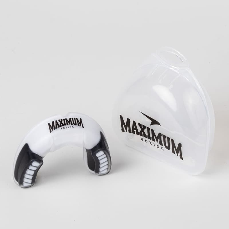 Protetor Bucal Maximum Boxing Esportivo Boxe Muay Thai Kickboxing com Estojo