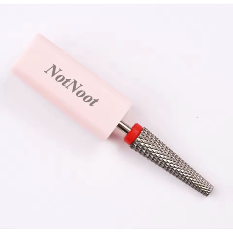 Broca Alongada de Tungstênio Premium NotNoot Preparação Acabamento Nail Designer