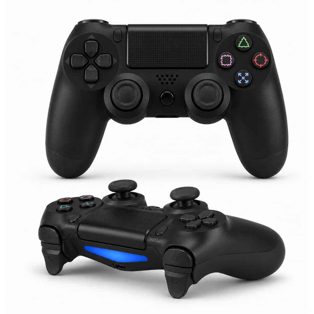 Controle Bluetooth Sem Fio Compatível Com P S 4 Pc Notebook TV Celular Android iOS Wireless