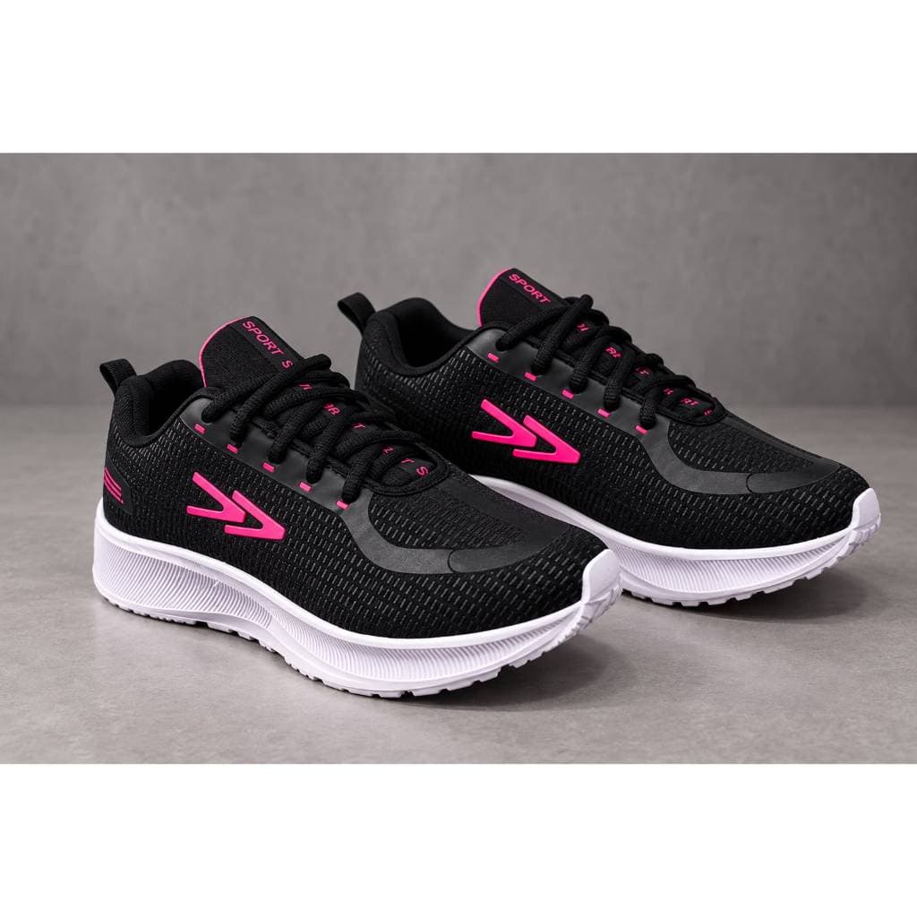 TÊNIS FEMININO CASUAL ESPORTIVO CAMINHADA ACADEMIA SUPER CONFORTAVEL