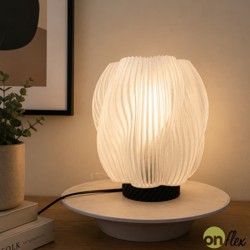 Luminária de Mesa Laís Design Moderno Premium - Abajur