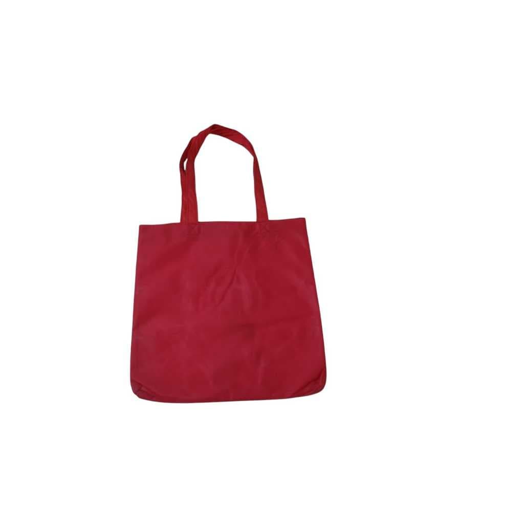 KIT 12 UNIDADES BOLSA SACOLA ECOBAG PREMUIM RED REUTILIZAVEL TNT TAMANHO GRANDE 38X40 CM PRODUTO NOVO EMBALADO