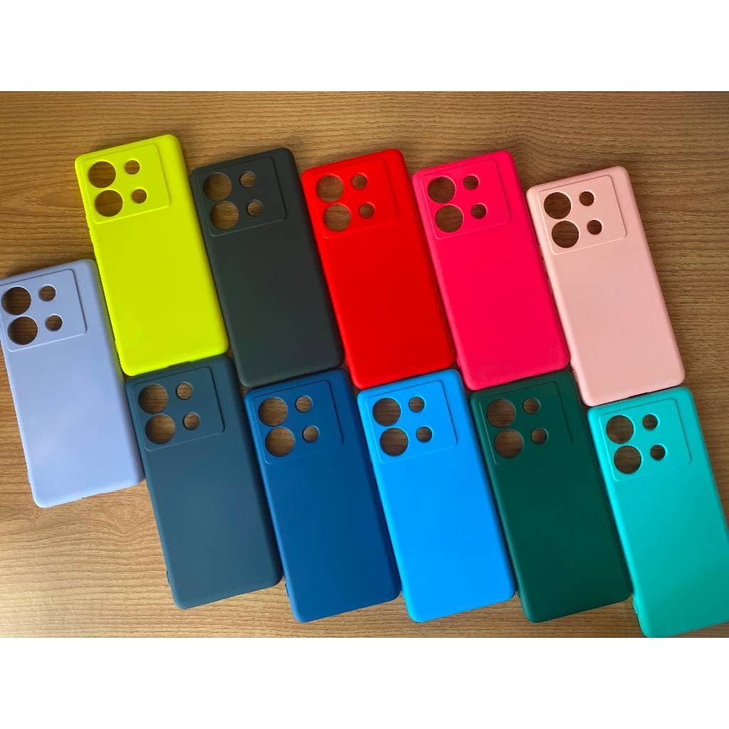 Capa Capinha Compativel Infinix Zero 30 4G Case Silicone Aveludade Anti Impacto