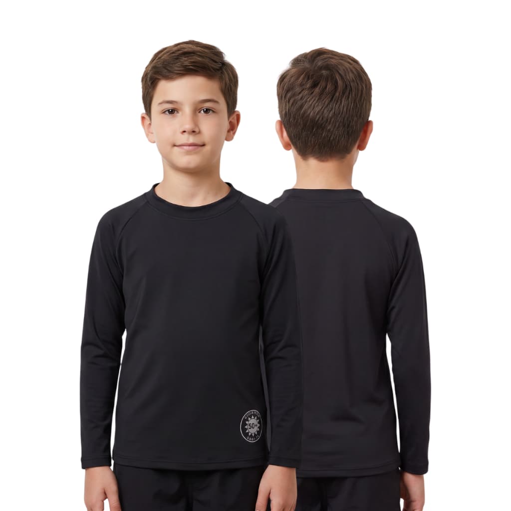 Camisa com Proteção UV 50+ infantil/juvenil - praia/piscina 1 ao 16 anos