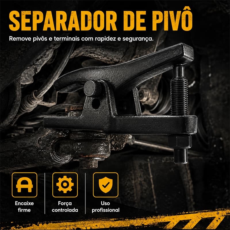 Separador de Pivô Universal Profissional para Carro SUV Picape Remoção de Terminais e Pinos de Suspensão