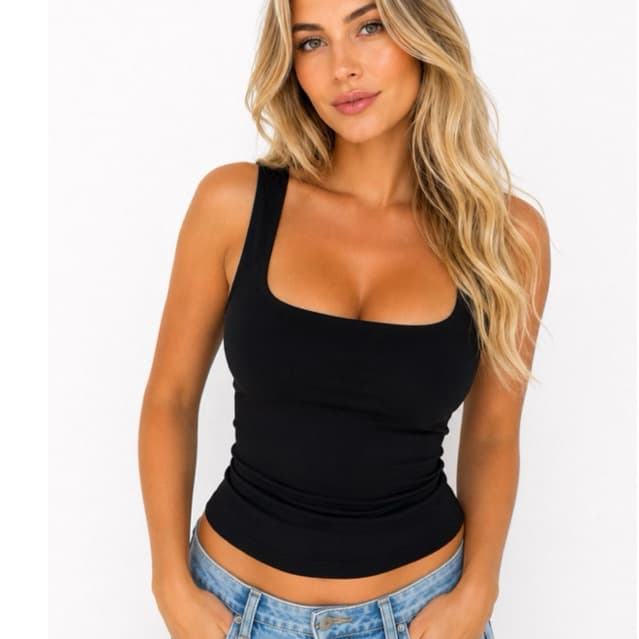 Regata feminina, Blusa feminina, poliamida Premium