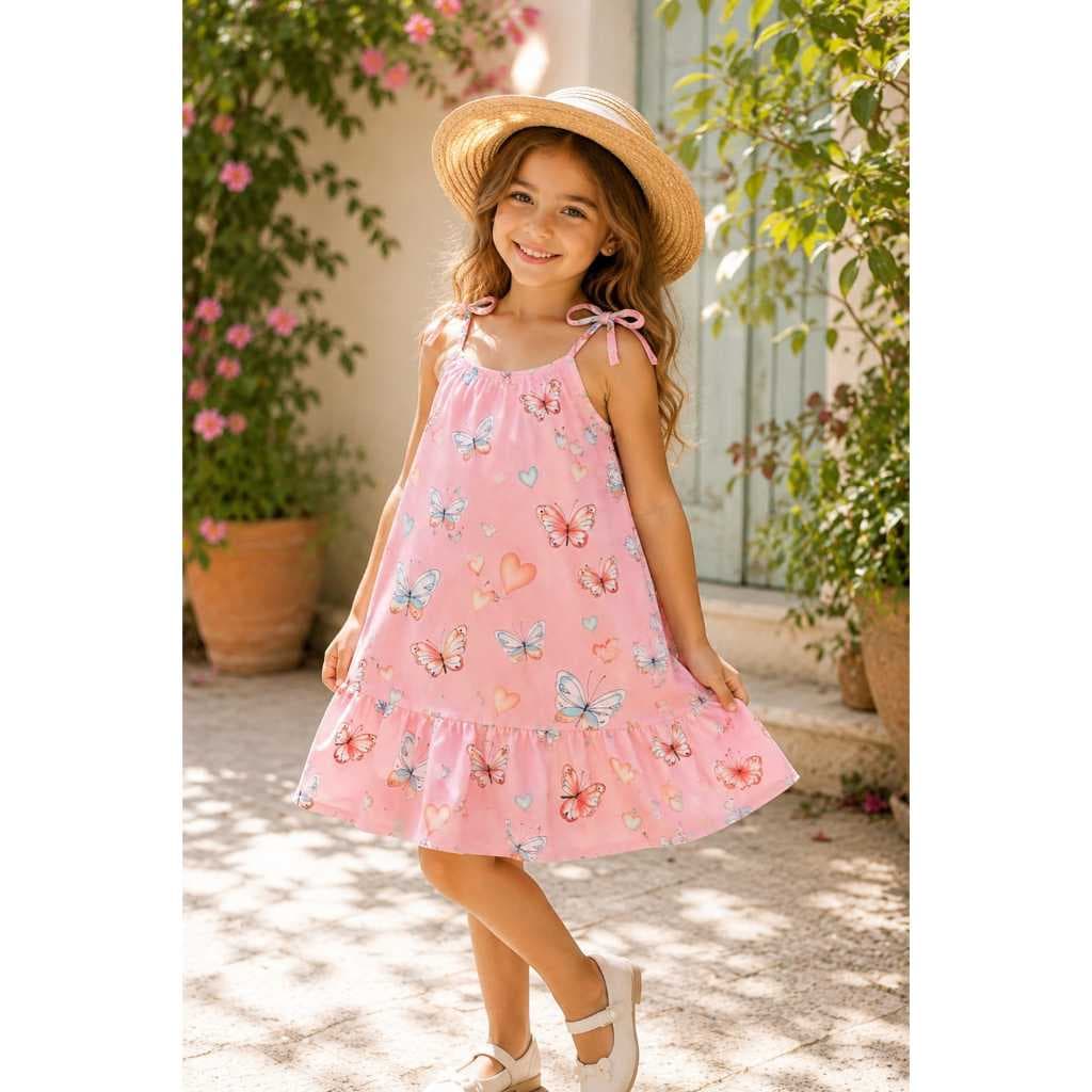 VESTIDO LISTRADO DOCE MENINA