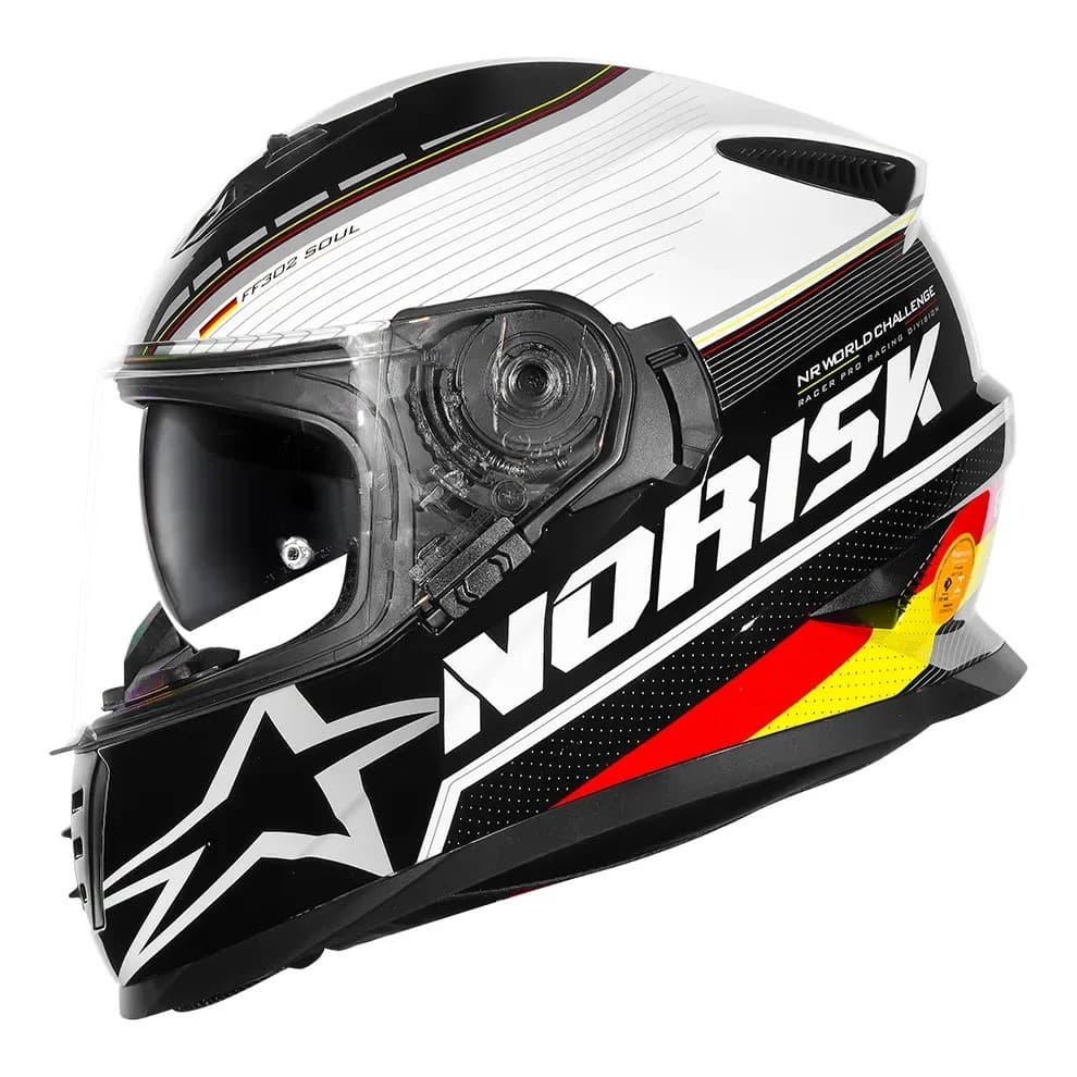 CAPACETE NORISK FF302 SOUL II GRAND PRIX - NORISK