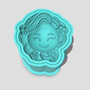 Ejetor Doces Brigadeiros Modelador - Princesa Rapunzel