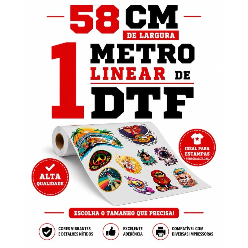 Impressão de Alta Qualidade, Suporte Técnico, Layout Personalizável