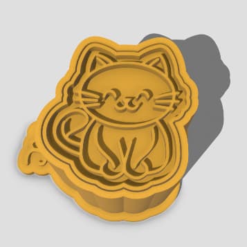 Ejetor Doces Brigadeiros Gatinho 2 - Não Gruda