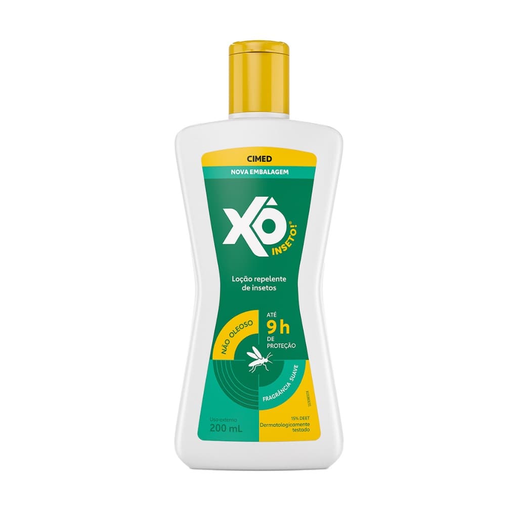 OFERTA IMPERDÍVEL: 1un Repelente Xô Inseto! Loção Cimed 200ml – Proteção Total por Até 9 Horas