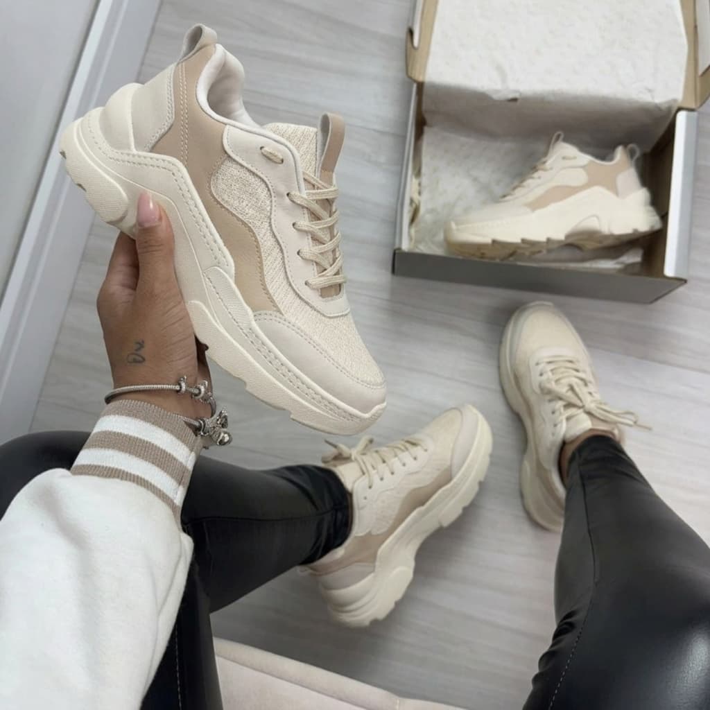Tênis Feminino Casual Plataforma Conforto e Estilo Garantido