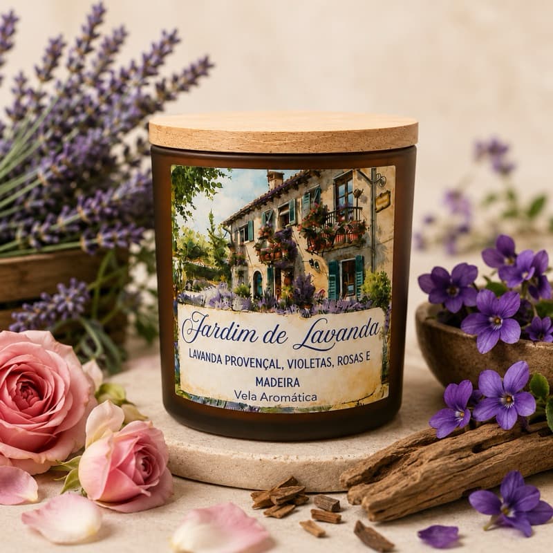 Vela Aromática | Vela perfumada | Doc Candle | Aroma Potente e Marcante | vela para casa | Presente | Artesanal Premium