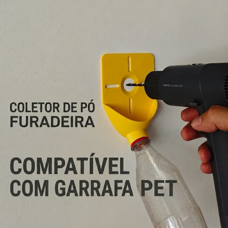 Coletor de Pó para Furadeira: Fure Paredes sem Sujeira