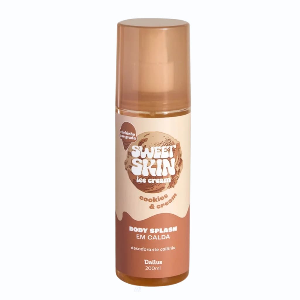 Body Splash Dailus Sweet Skin Cookies 200ml Perfume Corporal