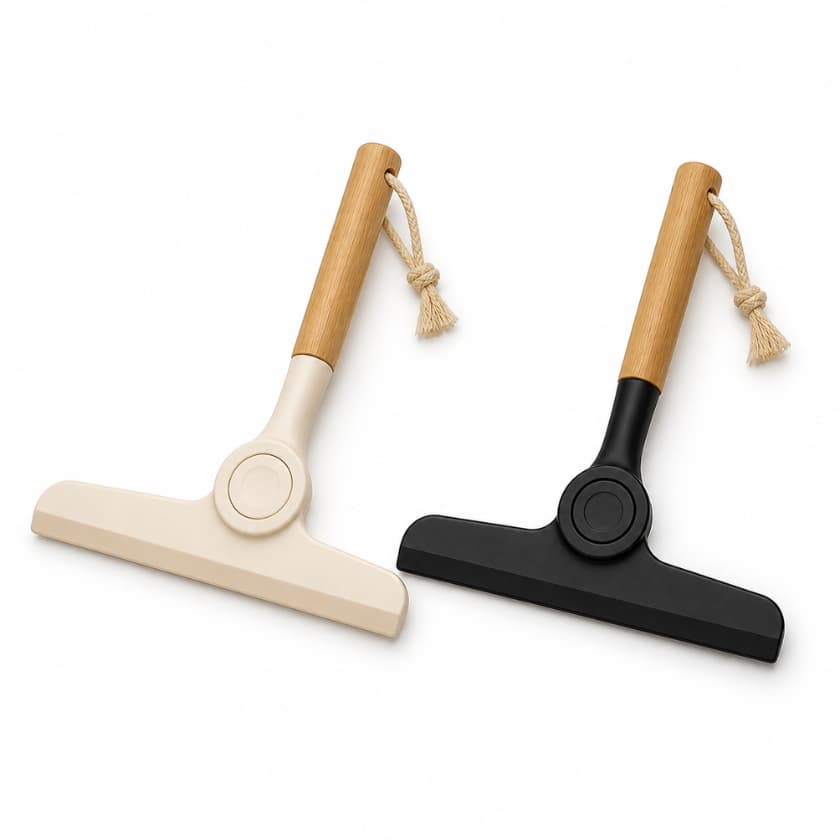 Mini Rodo Mop Dobrável Limpeza Pia Janela Carro Mesa Fogão Vidros Multiuso Compacto