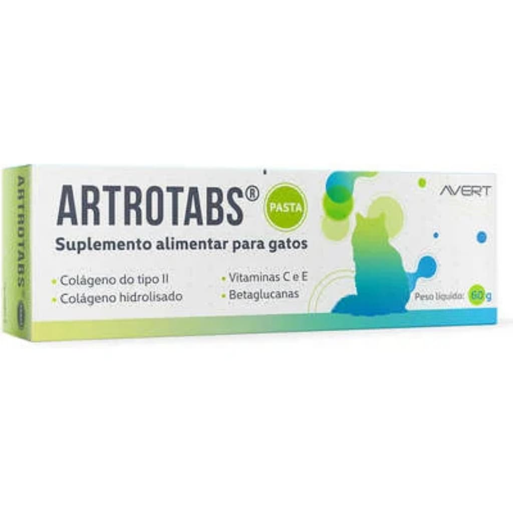 Suplemento Avert Artrotabs Pasta para Gatos 60g
