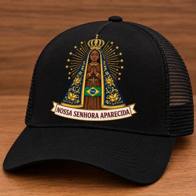 Boné Telinha Medalhão Aba Curva Unissex