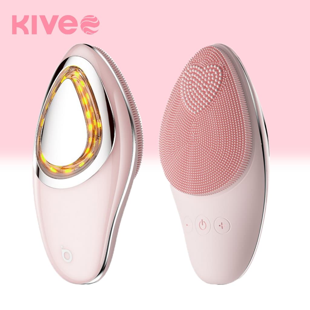 Kivee X Basike 4Em1 Escova De Limpeza Facial Elétrica E Facial Massage Para Limpeza Profunda Da Pele