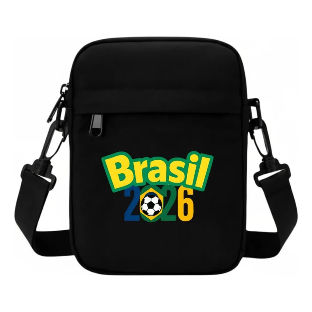 Bolsa Brasil Copa Do Mundo Transversal Shoulder Bag Pochete Varios Modelos